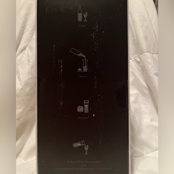 Savino Wine Saver , Glass decanter. - Picture 3 of 5